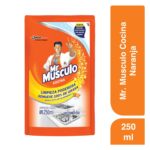 Mr Musculo Quitagrasa Líquido Naranja Doypack Repuesto 250ml - Imagen 2
