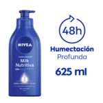 Nivea Crema Corporal Body Milk 625ml - Imagen 4