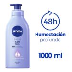 Nivea Crema Corporal Soft Milk, 1000 ml - Imagen 3