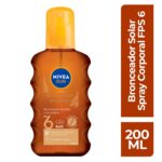 Nivea Sun Aceite Bronceador En Spray FPS 6 200ml - Imagen 2