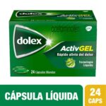 Dolex Acetaminofen Activgel Rapida Accion x24 Caps