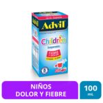 Advil Children Ibuprofeno Fiebre y Dolor 100ml - Imagen 2