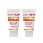 Crema Antiedad Protector FPS 50 Cicatricure Porcelana 40g X2