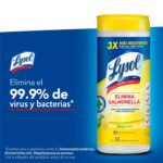 Lysol desinfectante en toallitas Citrus 35 unid. - Imagen 2