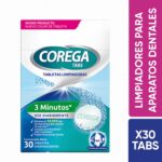 Corega Tabs Limpieza Protesis Dental 30 Unidades