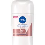 Desodorante Nivea Clinical Tono Natural en Barra 50 gr