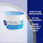 Nivea Crema Facial Hidratante 5 En 1 Cuidado Nutritivo 50 ml - Imagen 6