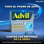 Advil Gripa Ibuprofeno Alivio De Múltiples Síntomas De La Gripa X 72 Caps - Imagen 8