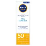 Protector Solar Facial Nivea Sun Piel Sensible SPF 50 50ml