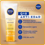 Protector Facial Nivea Sun Q10 Anti-edad Spf50 50 ml - Imagen 5