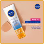 Protector Solar NiveaSun Control Brillo TonoMedio FPS50 50ml - Imagen 6