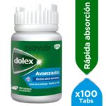 Dolex Avanzado Acetaminofen Dolor y Fiebre x100 Tabs - Imagen 2