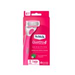 Schick Quattro4 Mujer Piel Sensible Maquina De Afeitar