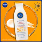 Protector Solar Nivea Sun Protect Sensitive FPS60 125 ml - Imagen 6