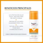 Eucerin Sun Protector Solar Facial Toque Seco Oil Control X2 - Imagen 2