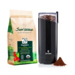 Molino eléctrico + Café Orgánico grano 454gr