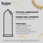 Today Condoms Triple Pleasure x6 Unidades - Imagen 3