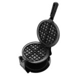 Waflera Black+Decker Estilo Belga Giratoria, Negro WM1000B - Imagen 2