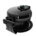 Waflera Black+Decker Estilo Belga Giratoria, Negro WM1000B - Imagen 4
