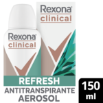 Desodorante Rexona Clinical Intense Fresh Mujer 150ml