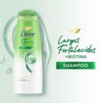 Shampoo Dove Largos Fortalecidos con Biotinas X 400ml - Imagen 4