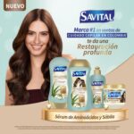 Acondicionador Savital Aminoacidos y Sabila 490ml - Imagen 4
