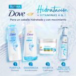 Tratamiento Capilar Dove Hidratación pote 300ml - Imagen 6