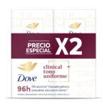 Desodorante Dove Clinical Crema Tono 58g x2
