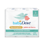 Jabon en Barra Baby Dove Hidratacion Sensible Tripack 75gr - Imagen 2