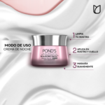 Crema Facial de noche Ponds Antimanchas con Niasorcinol 50gr - Imagen 7