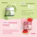 Gel facial hidratante - Ponds Hydra Fresh Sandia 50ml - Imagen 4