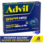 Advil Gripa Max Gelcap 400Mg X 6 Maq - Imagen 2