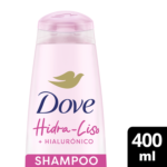 Shampoo Dove Hidra Liso Hialuronico X 400ml