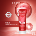 Espuma Limpiador Ponds Antiedad AgeMiracle HexylRetinol 100g - Imagen 5