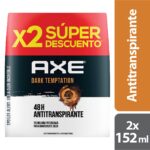 Oferta Desodorante Antranspirante Aerosol Hombre Axe Dark Temptation 2X152Ml - Imagen 2