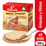 Caja obleas con Arequipe Alqueria 8 unidades - Imagen 2