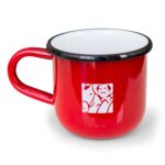 Mug Peltre Rojo Juan Valdez