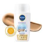 Protector Solar Nivea Fluido Tono Medio FPS50​ 40ML x2 - Imagen 4