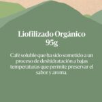 Café Liofilizado Orgánico 95gr - Imagen 2