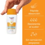 Protector Solar Eucerin Hydro Fluid Tono Medio FPS 50 - Imagen 8