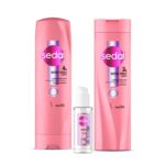 Shampoo + Acondicionador + Serum Sedal Glycol UV