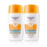 Protector Solar Eucerin Hydro Fluid Tono Medio FPS 50 x2