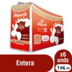 Leche Entera Supercremosa Alqueria 1L x6unds - Imagen 2