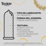 Today Condoms Triple Pleasure x9 Unidades - Imagen 5