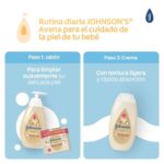 Baño Liquido Johnson Baby Avena X400ml - Imagen 5