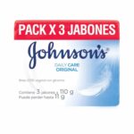 Jabón Johnson´s Original 3 Uds X 110 Gr