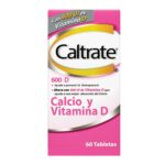 Caltrate 600+D Calcio y Vitamina D x60 Tabletas