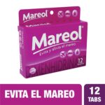 Mareol Dimenhidrinato Evita el Mareo 12 Tabletas - Imagen 2