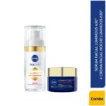 Combo Nivea Cellular Luminous Serum + Crema noche - Imagen 2