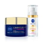 Combo Nivea Cellular Luminous Serum + Crema noche
